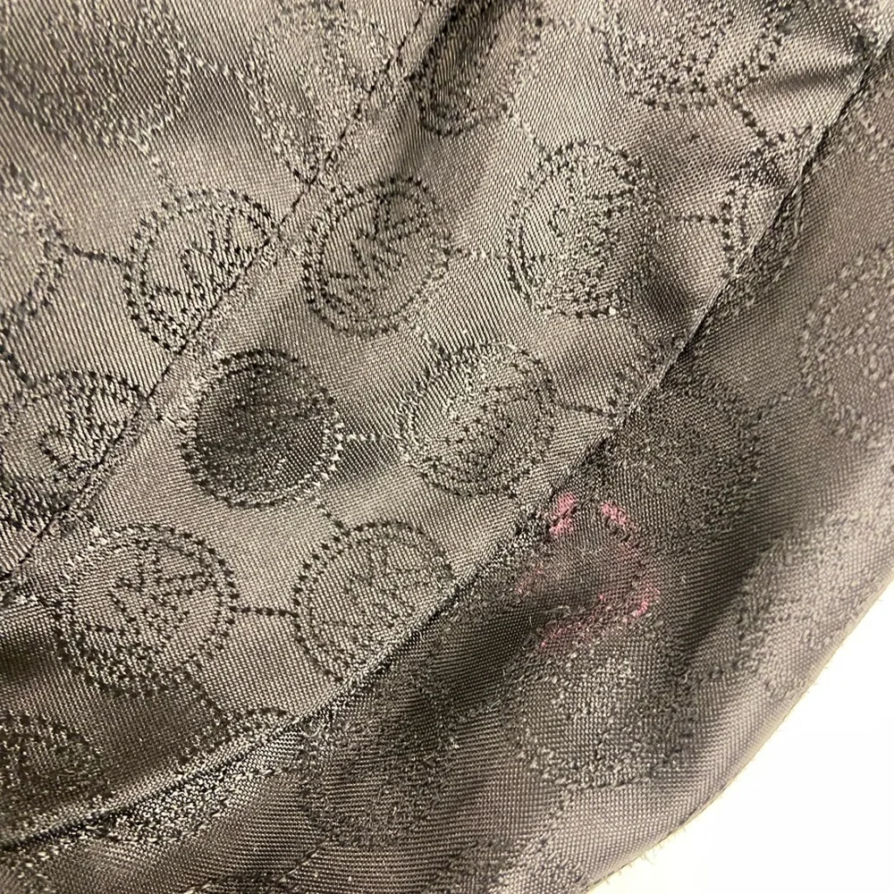 Michael Kors Pebbled Leather Hobo Shoulder Bag – Black